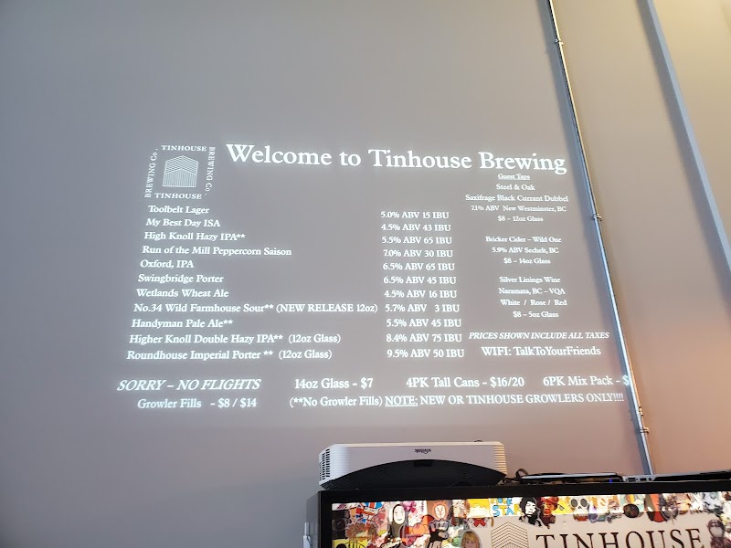 Tinhouse Brewing 5